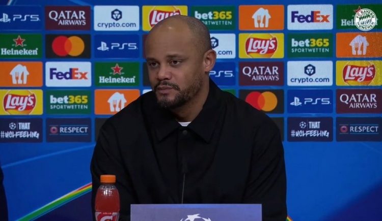 孔帕尼:金玟哉和塔上半场防守表现出色,红牌不会影响到金玟哉