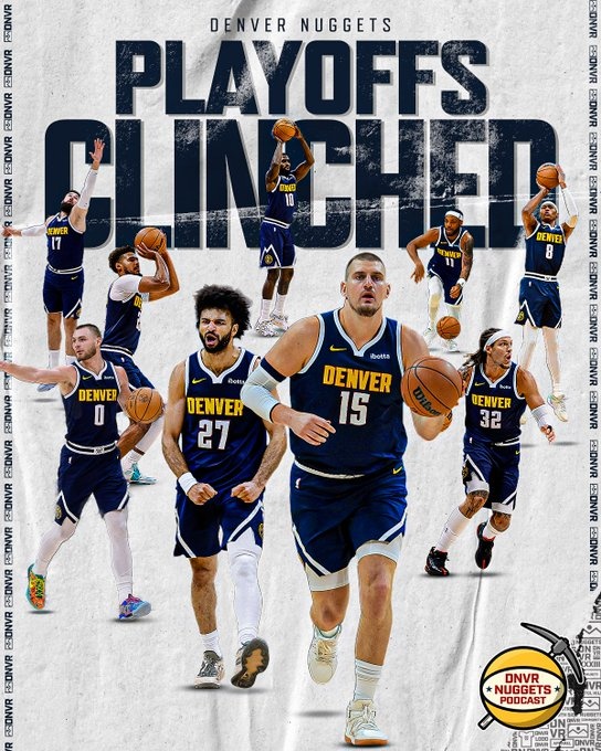 星空-掘金连续8个赛季打进季后赛 现存第二长 仅次于绿军连续12赛季